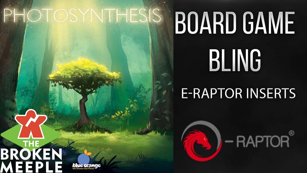 Board Game Bling - Photosynthesis - ERaptor Inserts - The Broken Meeple