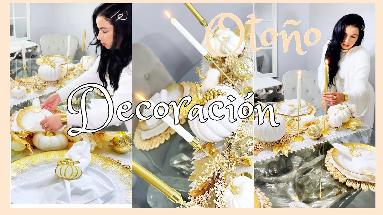 Decoraci&oacute;n Oto&ntilde;o 2021 |Decoraci&oacute;n De Mi Comedor Oto&ntilde;o 2021| Fall Home Decor | Nady