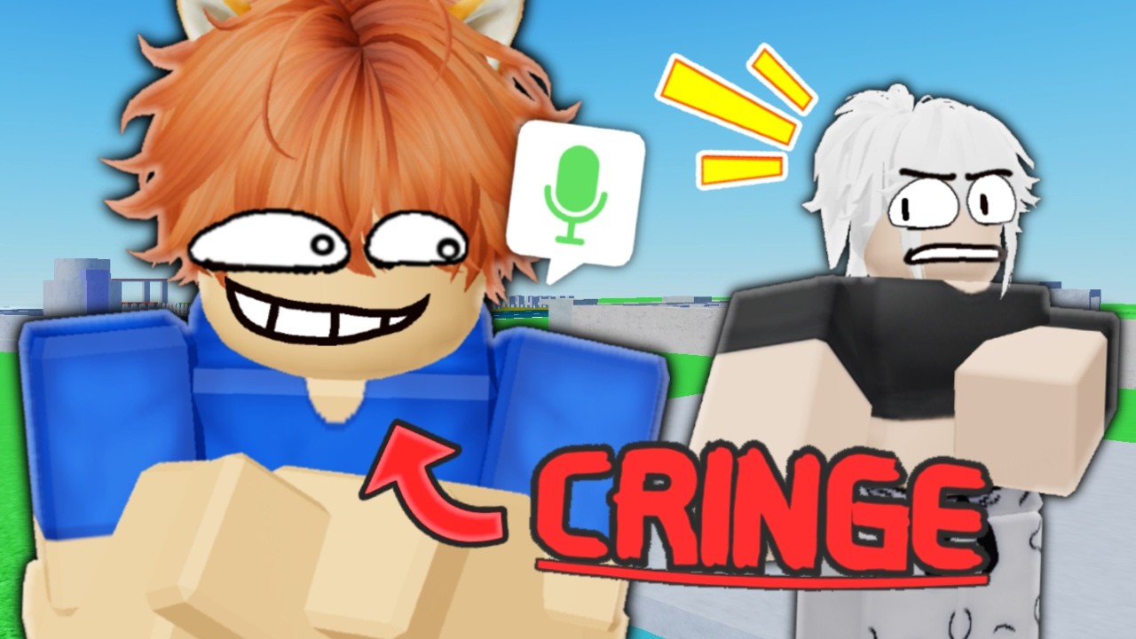 ROBLOX VOICE CHAT REACTS TO CRINGEY ANIME BOY