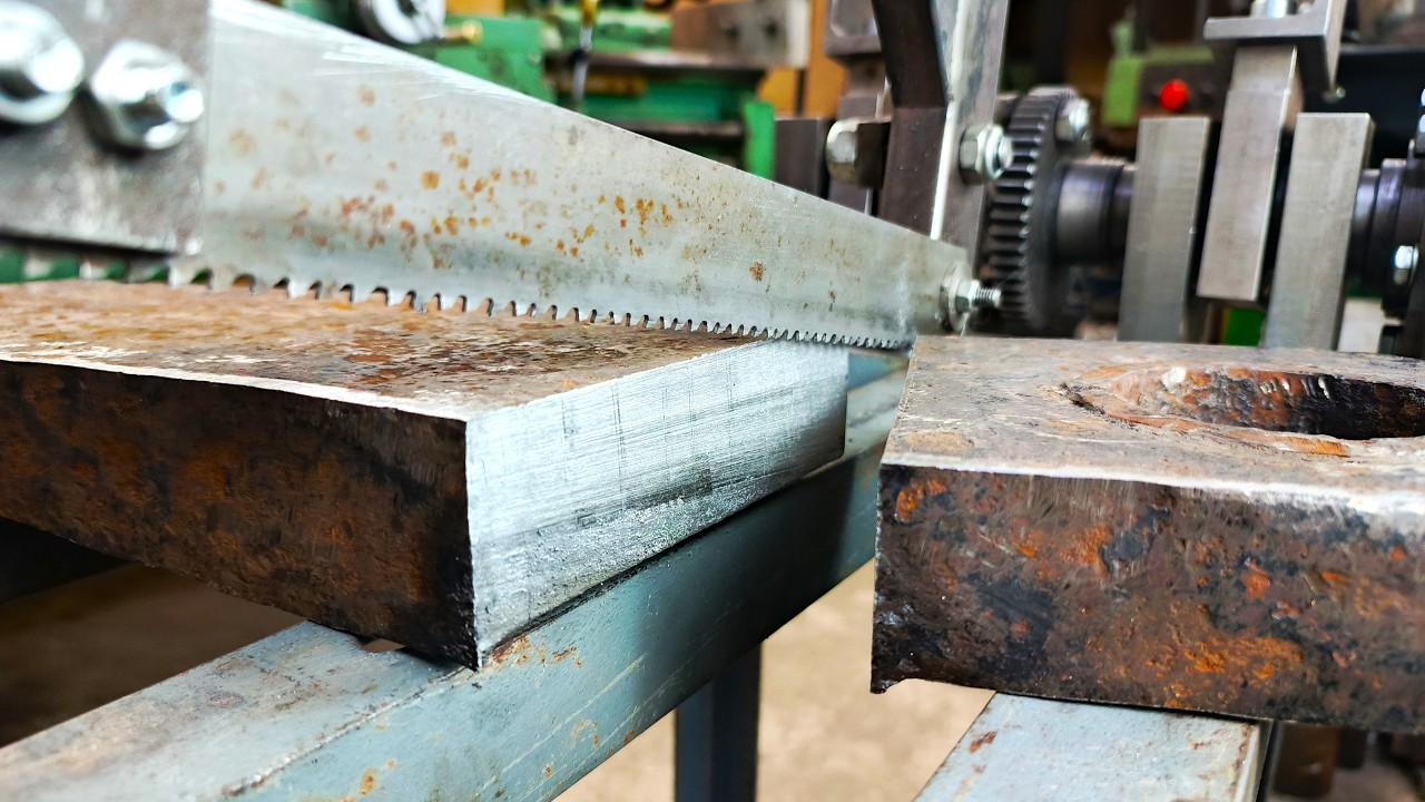 Самодельный ножовочный станок