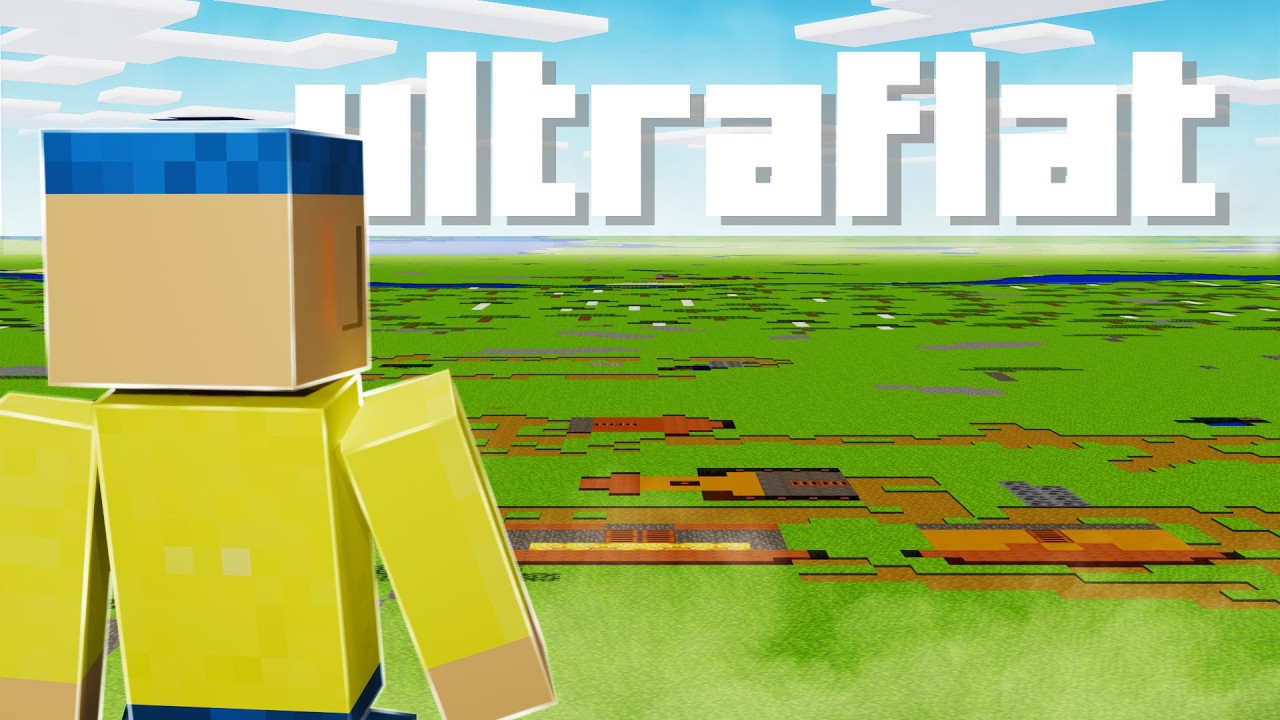 Minecraft, ale Cały Świat Jest Spłaszczony… Czy Da Się To Przejść?