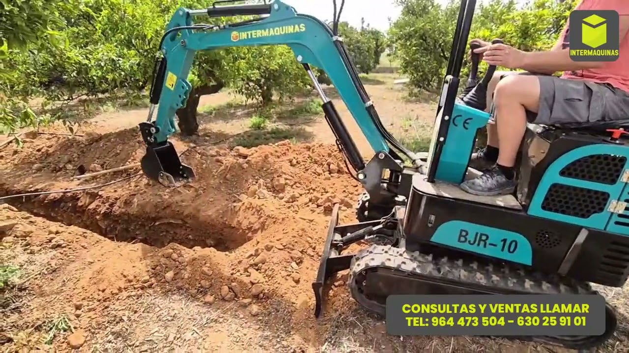 Mini excavadora BJR PRO 10