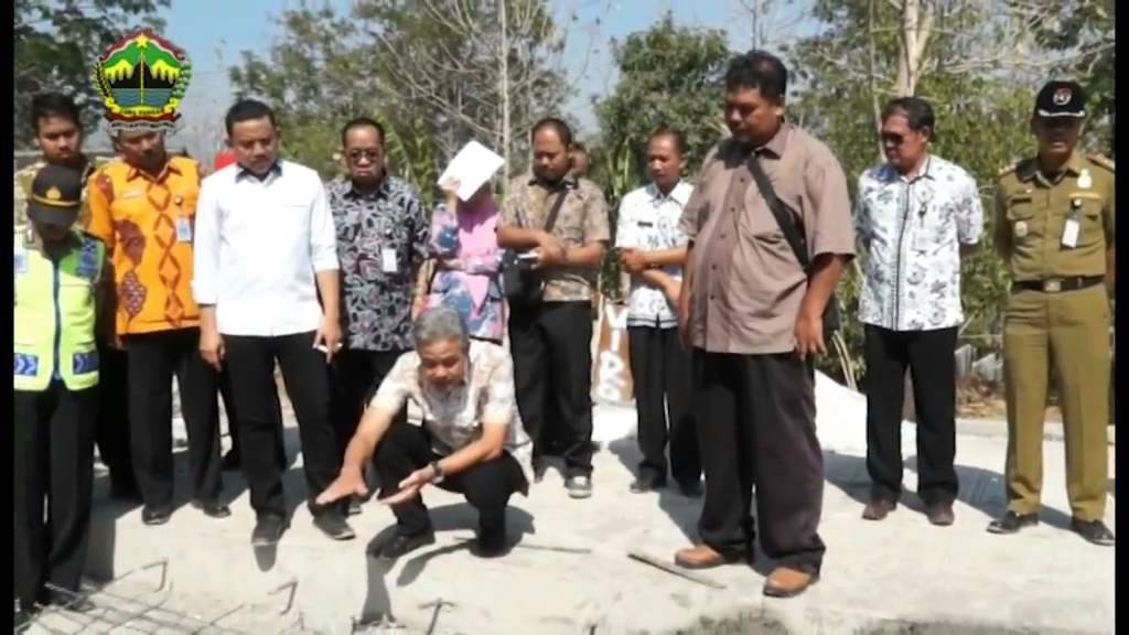 Ganjar Geram Kepada Kontraktor Jalan Lingkar Kota Wonogiri