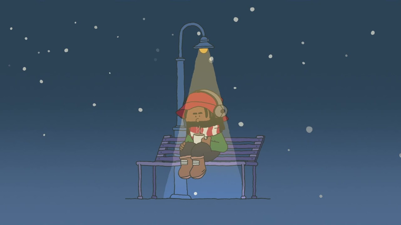 hot cocoa & chill ☕️ 1 hour lofi hip hop winter mix ❄️