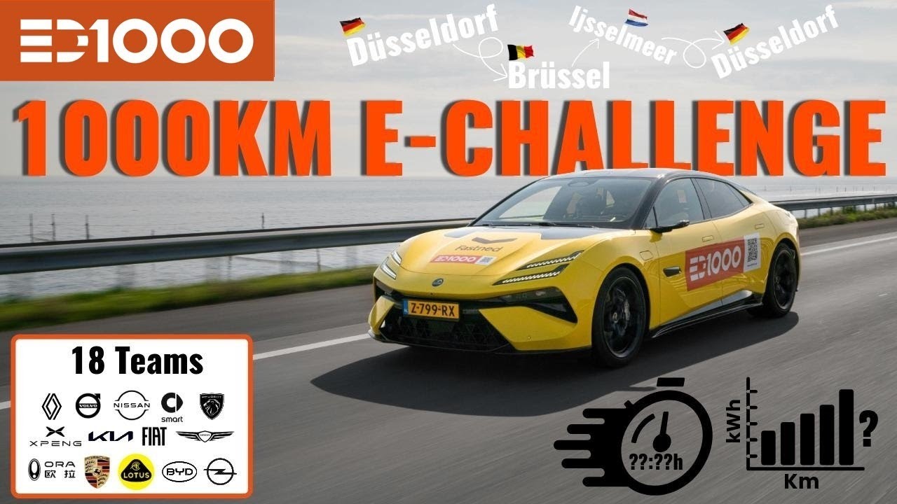 ED 1000 2024: 18 Teams, 18.000 km an einem Tag - Wir schauen auf die Zeit und den Verbrauch!