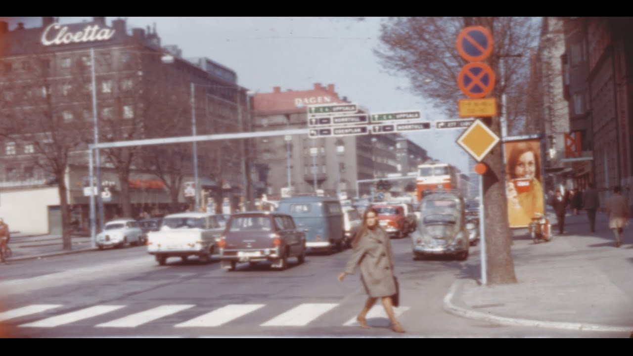 Stockholm 1967 archive footage