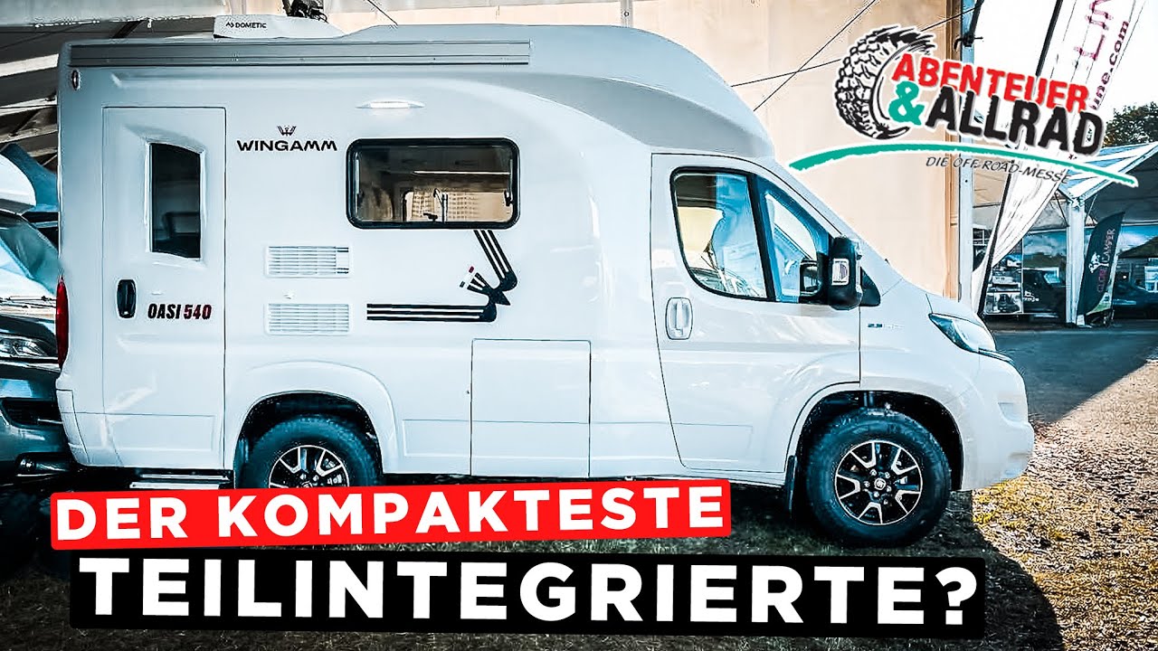 540er mit Pokertisch 🃏 Wingamm Oasi 540 🎲  Kleinstes Glasfaser-Monocoque Wohnmobil?