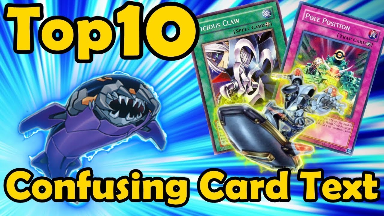 Top 10 Cards With Confusing Card Text in YuGiOh