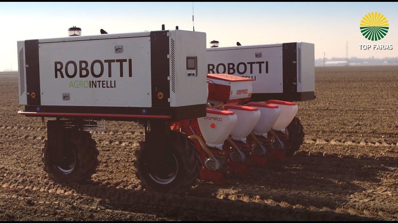 STREFA TECHNOLOGII Top Farms: #1 AgroIntelli Robotti 150D (robot rolniczy,autonomiczna maszyna rol.)