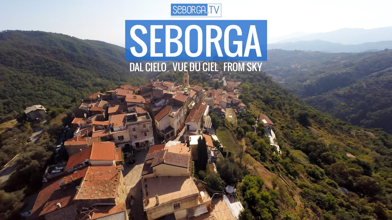 Seborga vista dal cielo / vue du ciel / from the sky