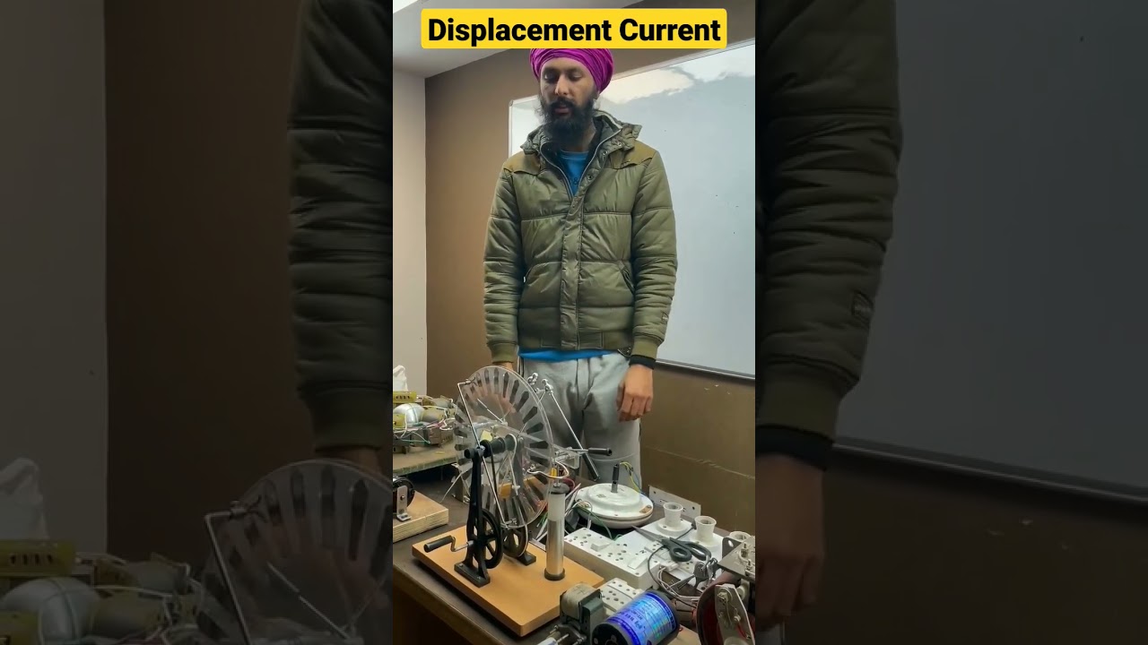 Displacement Current | How Current Produce⚡| Electromagnetic Waves