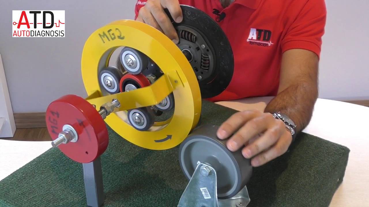 Transeje híbrido Toyota explicado con maqueta paso a paso.