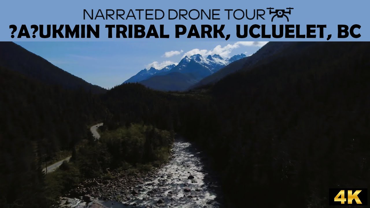 🌲✨Ucluelet British Columbia -  ʔaʔukmin Tribal Park 🏞️🚁4K Drone
