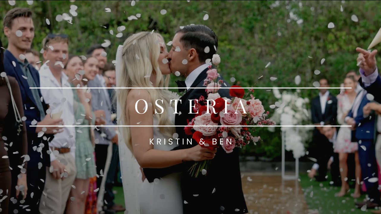 Kristin & Ben Wedding Film | Osteria Weddings | Wallflower Weddings