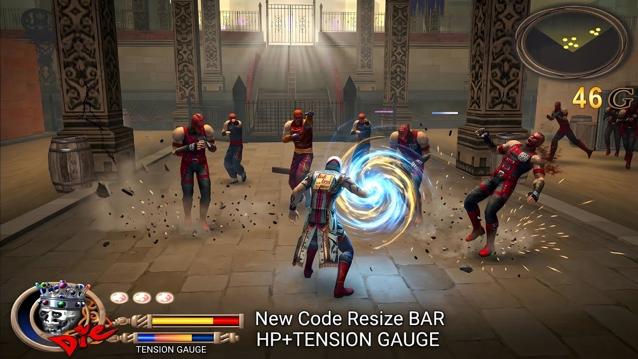 GOD HAND | NEW CODE RESIZE BAR HP + TENSION GAUGE ❤🔥