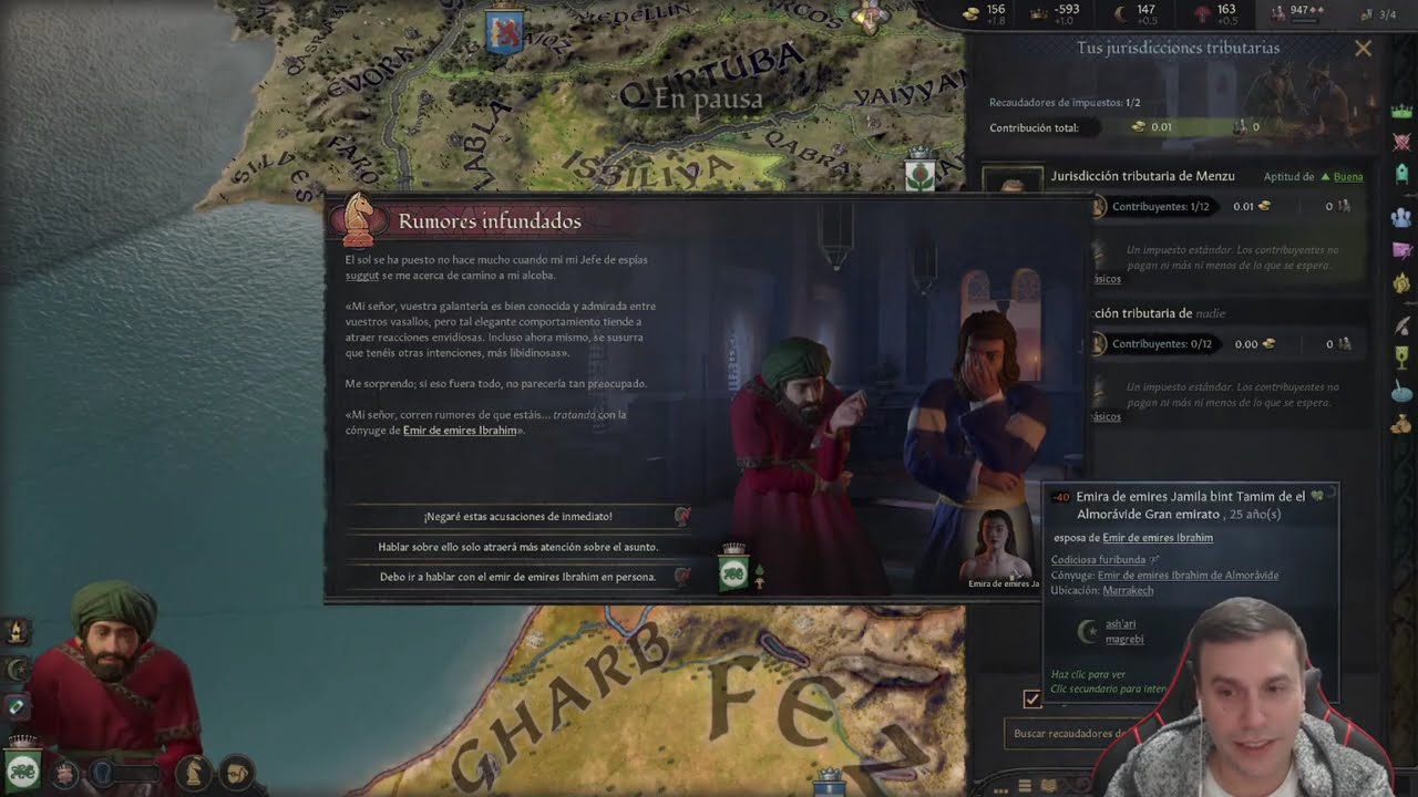 CRUSADER KINGS III - Guasi mejora a su padre Cap. 8