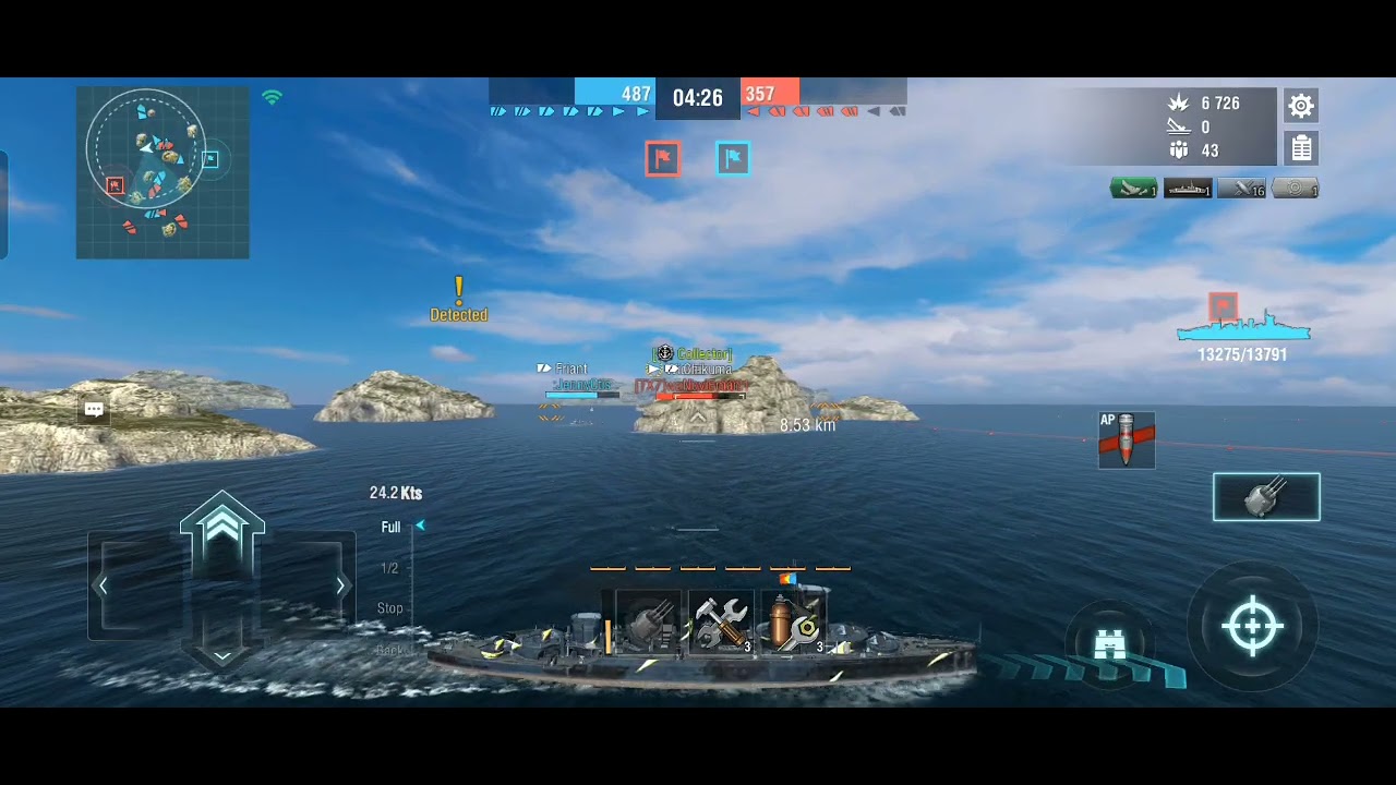 Unedited world of warships blitz gameplay 