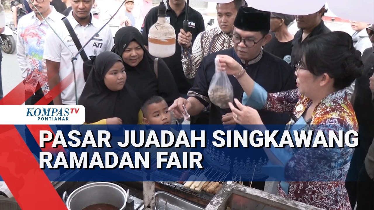 Pasar Juadah Singkawang Ramadan Fair Dibuka, Wali Kota dan Keluarga Ikut Belanja
