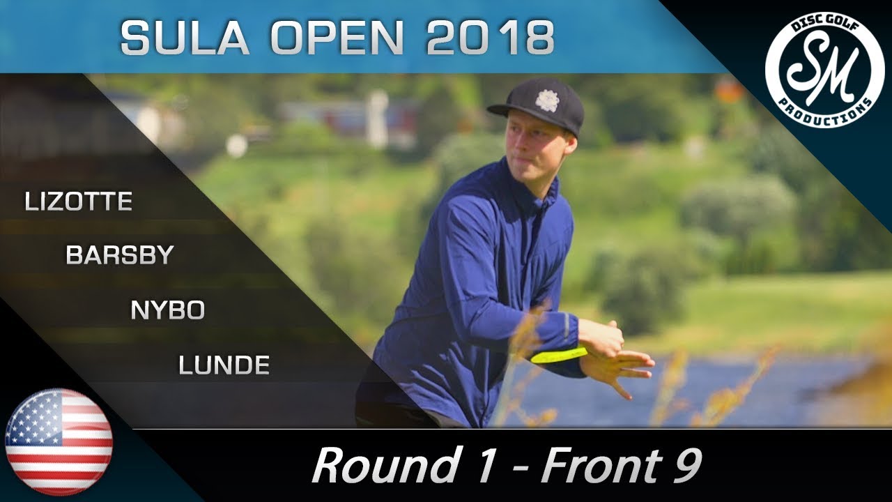 Sula Open 2018 | Round 1 Front 9 | Lizotte, Barsby, Nybo, Lunde *English*