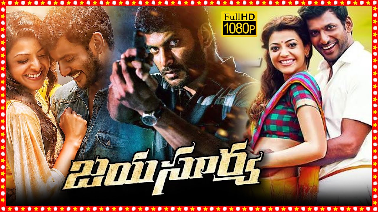 Jayasurya Superhit Telugu Action Thriller Full Length HD Movie | Vishal | Kajal Aggarwal TBO |
