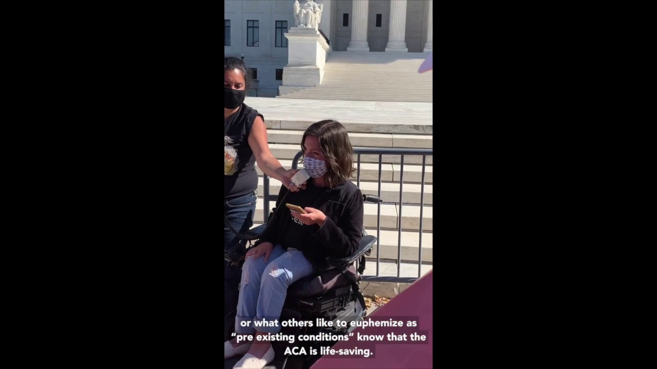 Anna Landre SCOTUS Nominee Protest Speech