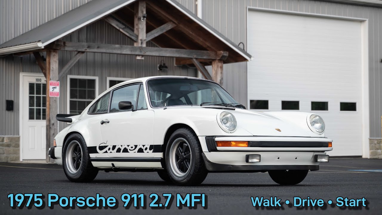 1975 Porsche 911 Carrera 2.7 MFI - LIVE on Bringatrailer
