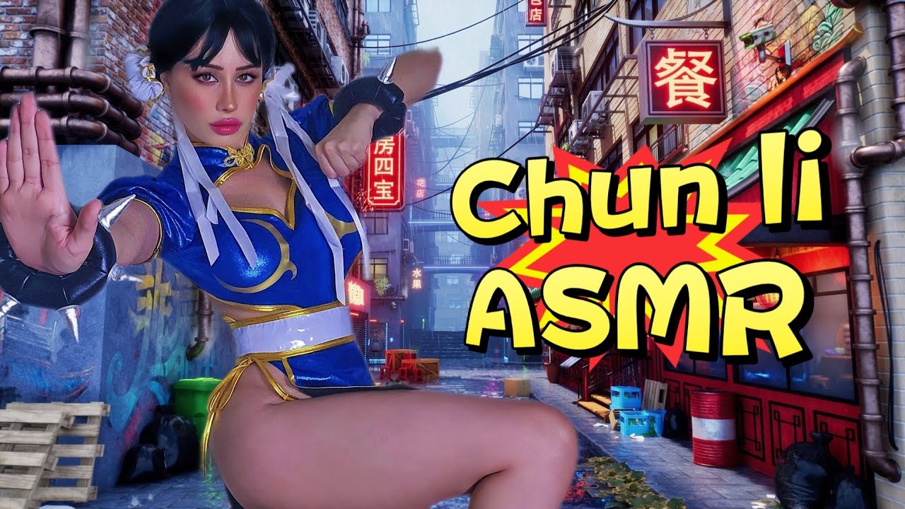 🏆🥊Чун Ли из Street Fighter позаботится о вас после того, как изобьёт вас●Индивидуальное внимание ...