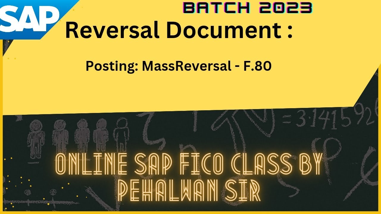 Mass Reversal | Reversal Postings | Pehalwan Sir