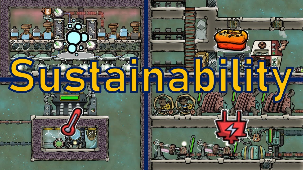 Oxygen Not Included - Tutorial Bites - Sustainability