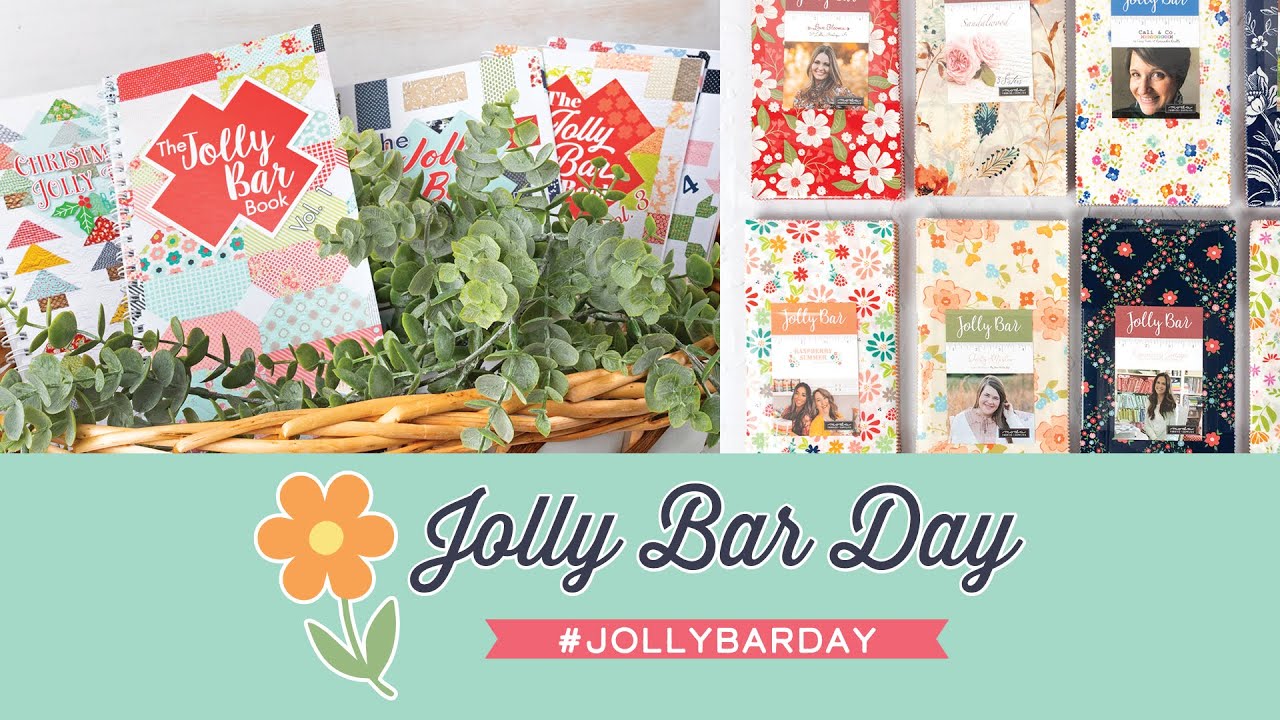 LIVE: Jolly Bar Day 2025 Celebration! Block Demo, New Book, Quilts & Giveaways!⁠ - Behind the Seams