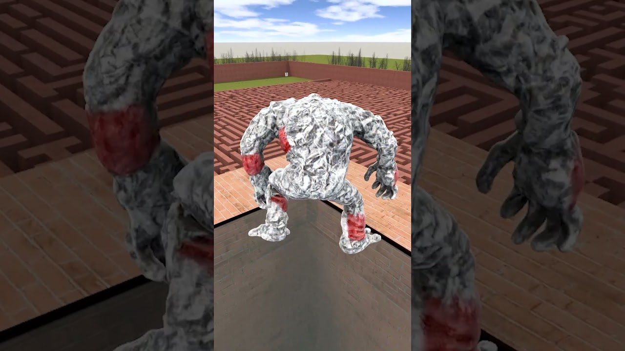GOO GOO GAGA BOSS VS NEXTBOTS! #shorts