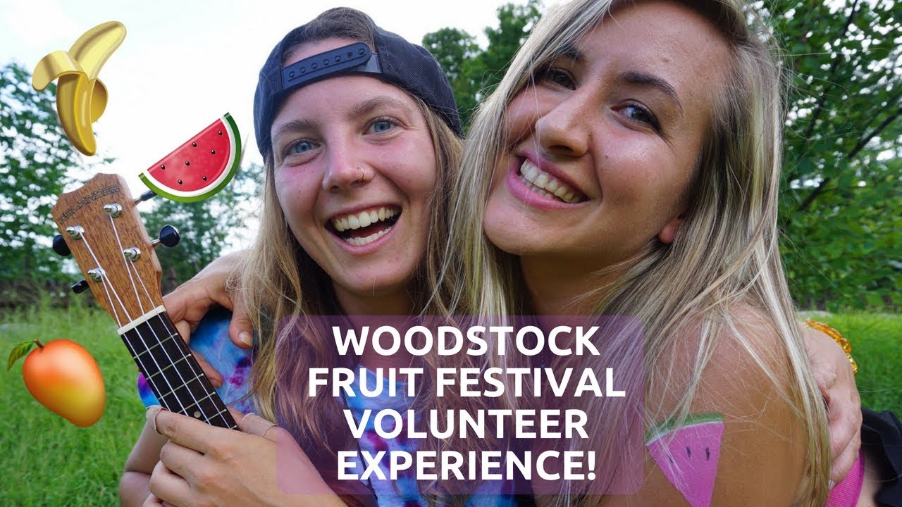 Day in the Life of Woodstock Fruit Fest Volunteer + What I Ate