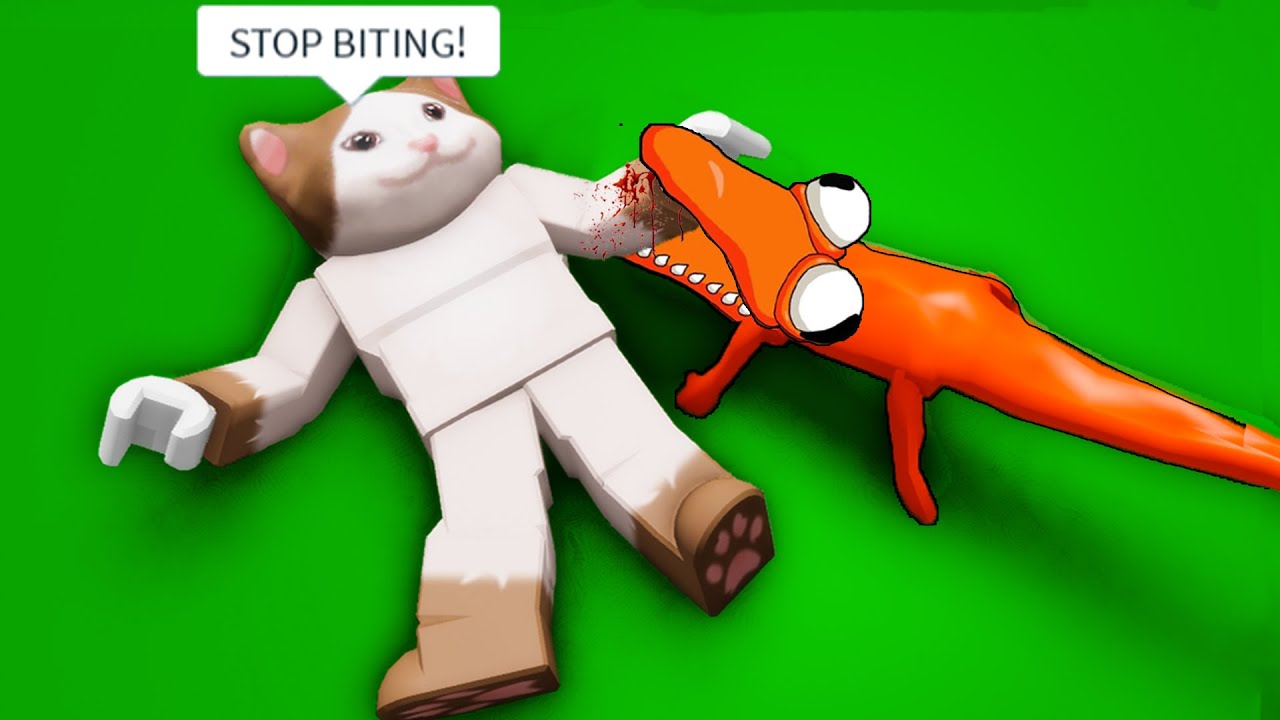 I GOT BITTEN BY ORANGE FRIEND!