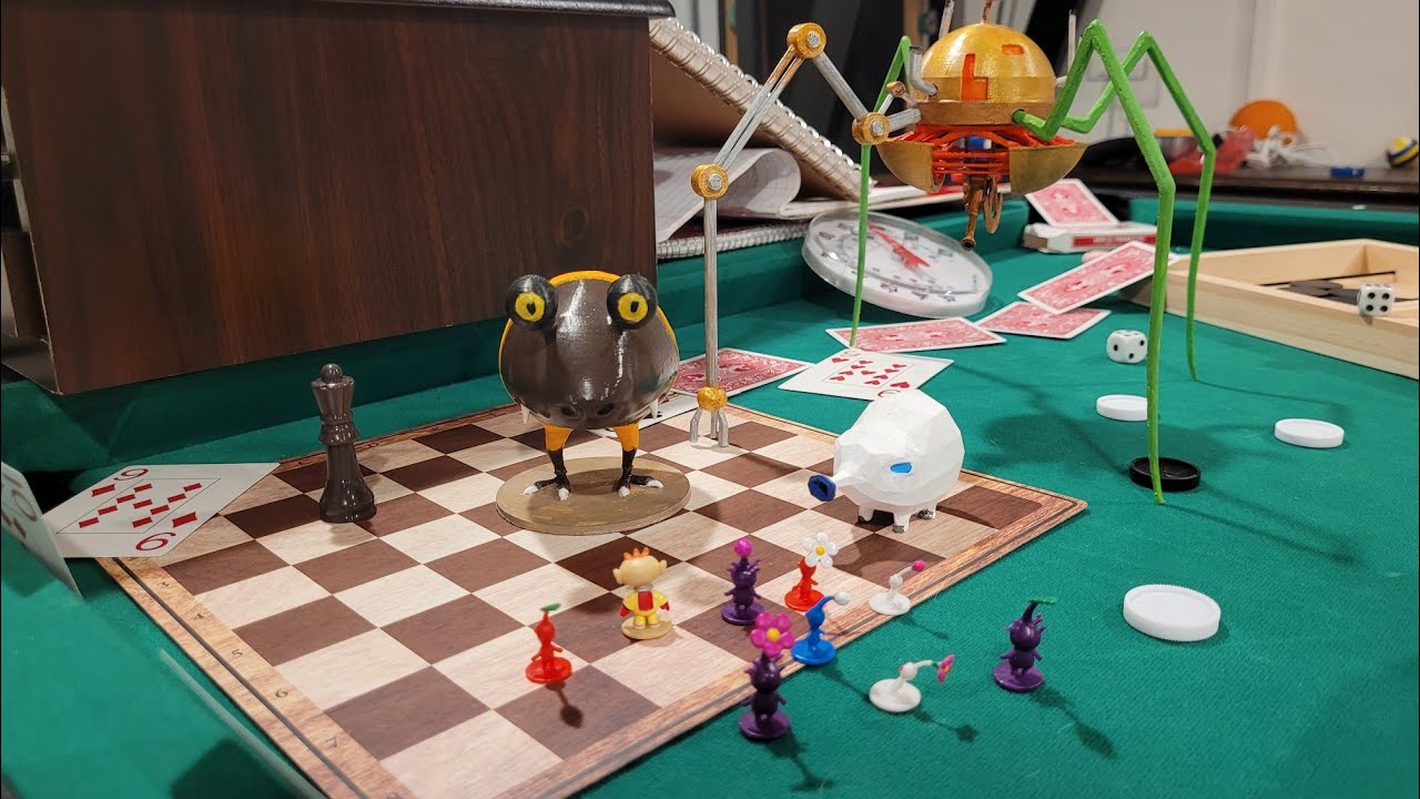 Pikmin at the Prosperity Den