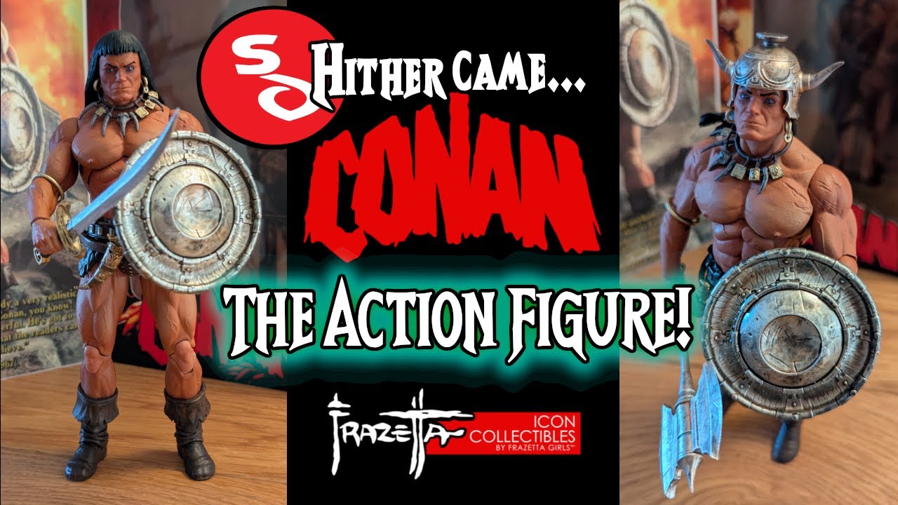 Распаковываем «Конана» от Frazetta Girls и Icon Collectibles! Фигурка в масштабе 1:12!