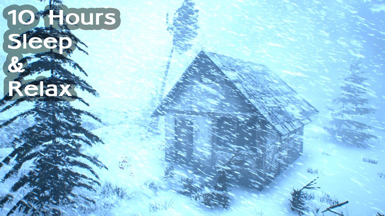 EPIC WINTER BLIZZARD 2025 | Heavy Snowstorm Sounds, Roaring Winds & Storm Ambience for Sleep