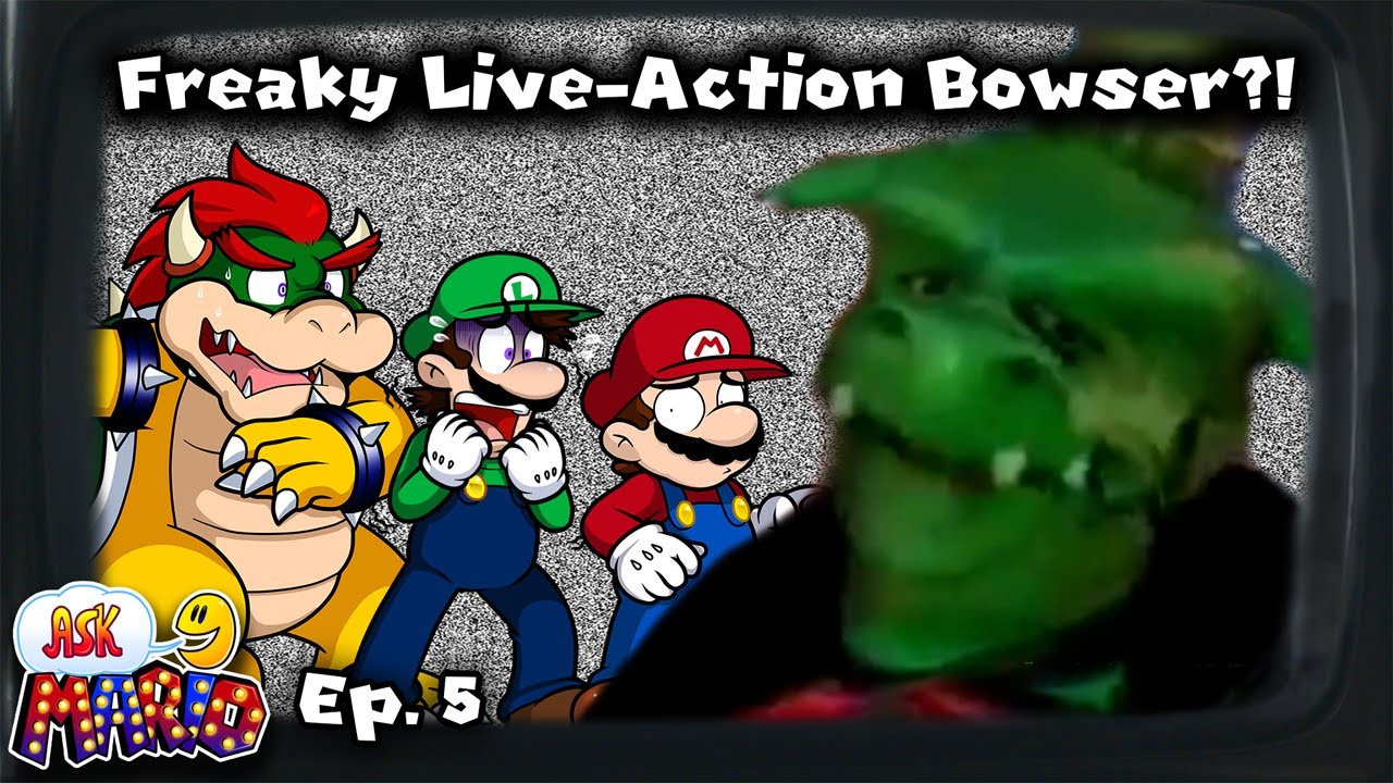 😱Freaky Live-Action Bowser!🍄Ask Mario⭐️Ep. 5