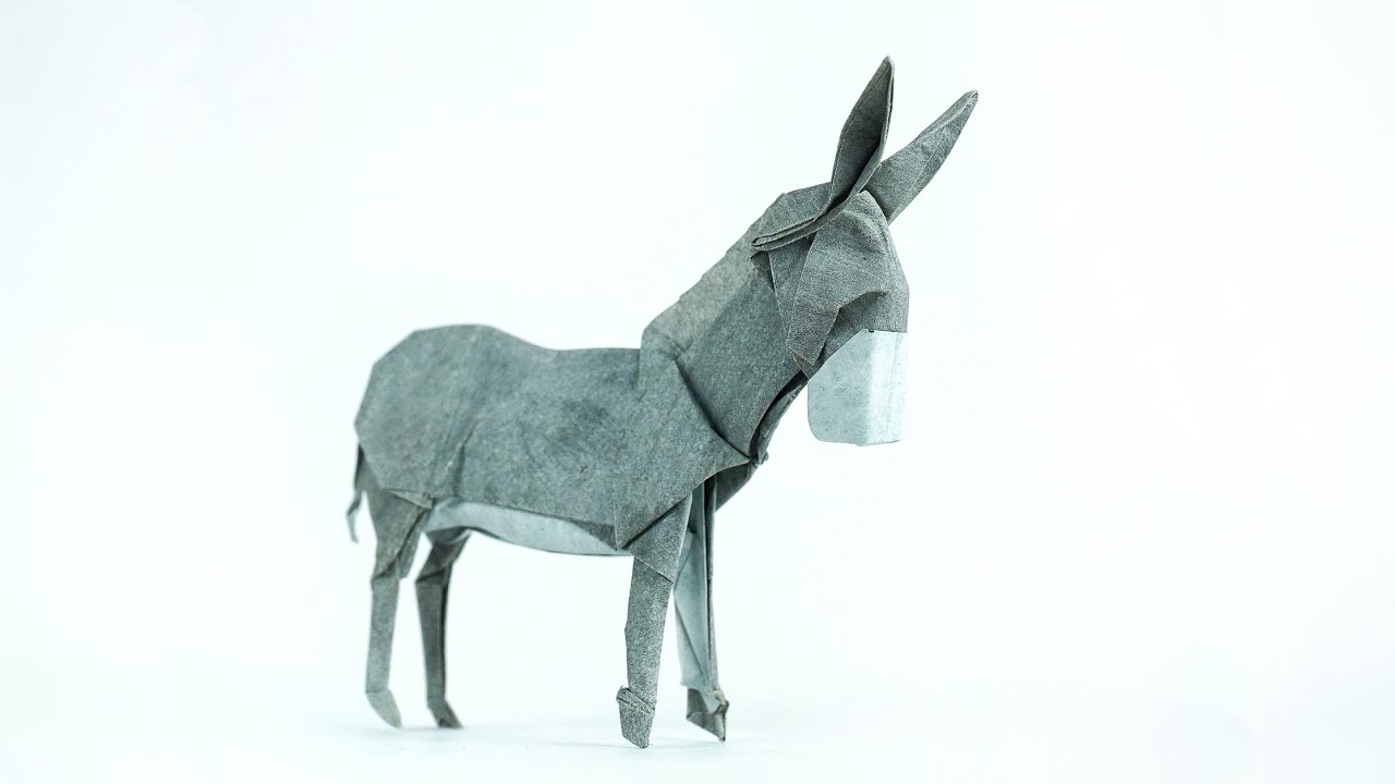 Origami Donkey by Peter Buchan-Symons