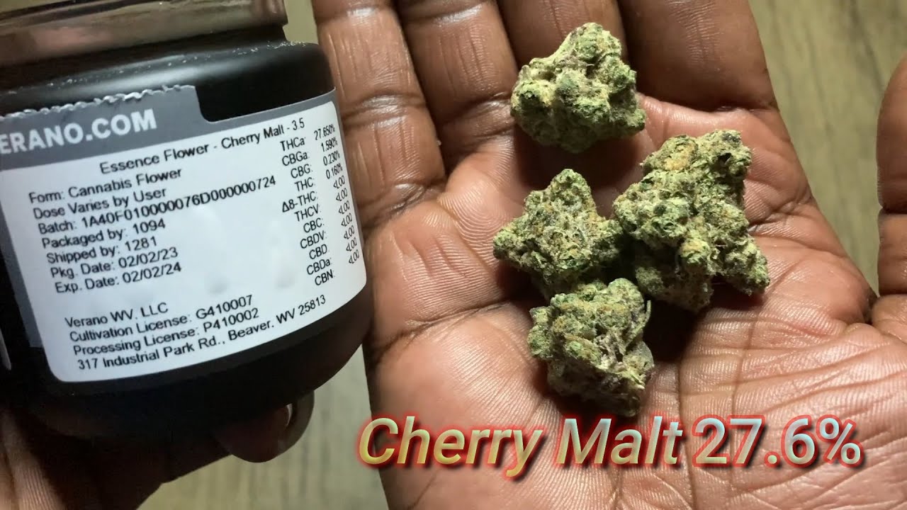 Cherry Malt 27% THCa brought to you by Essence Verano from Cannabist