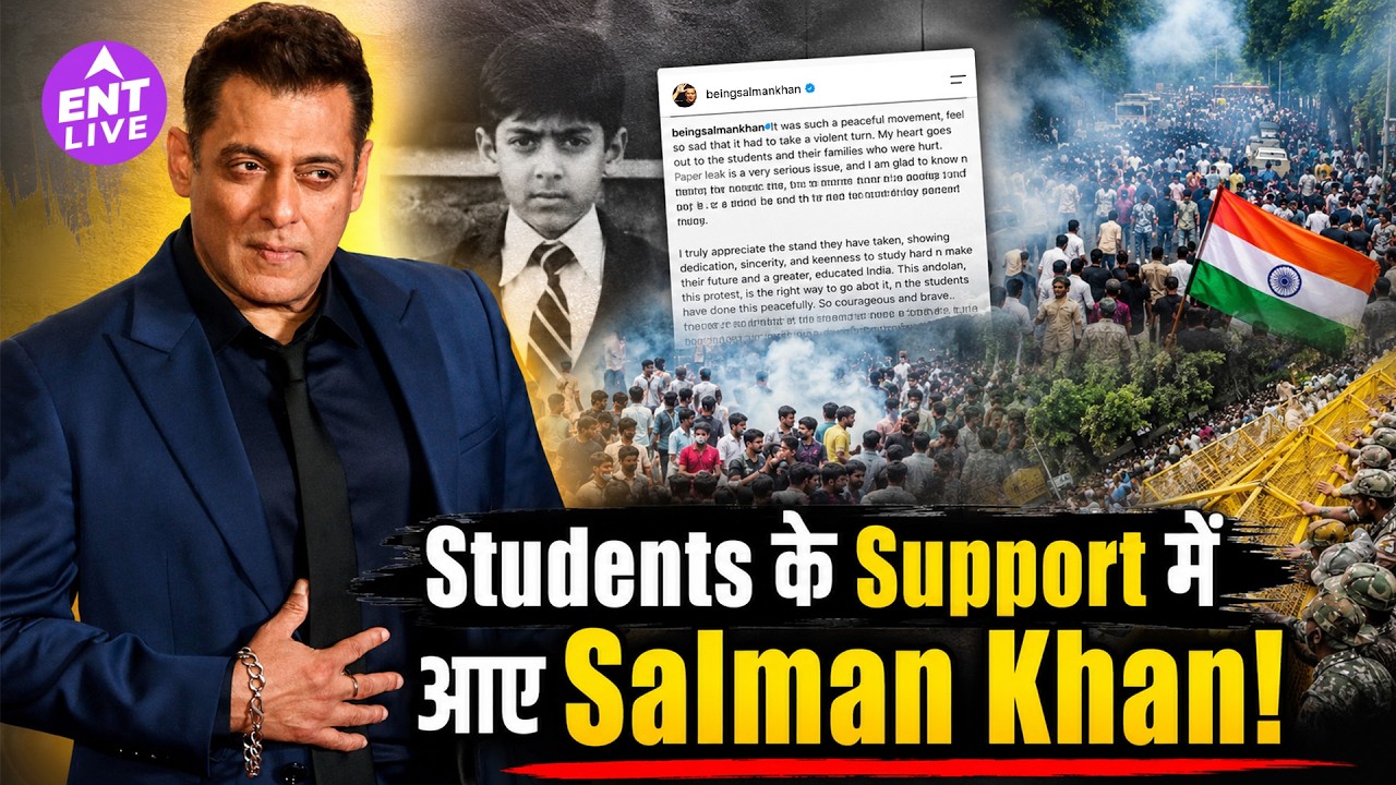 Salman Khan Supports Students Protesting Against NEET Paper Leak, Backs Demand For Justice