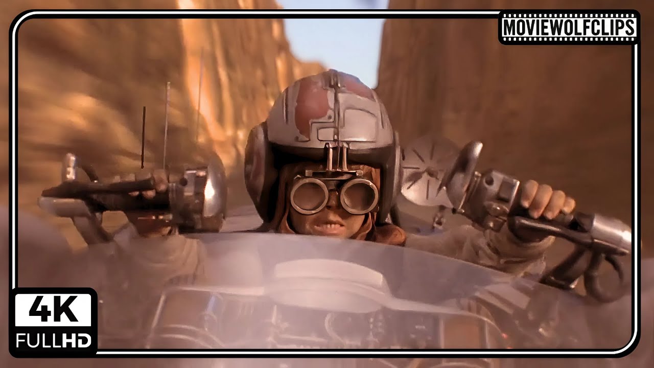 STAR WARS (1999)  &ndash; ANAKIN'S LAST LAP OF THE RACE | VO | 4K Full HD