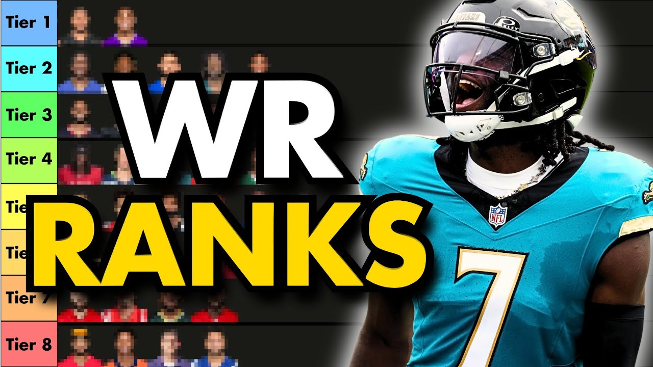 Top 50 Dynasty WR Rankings and Tiers
