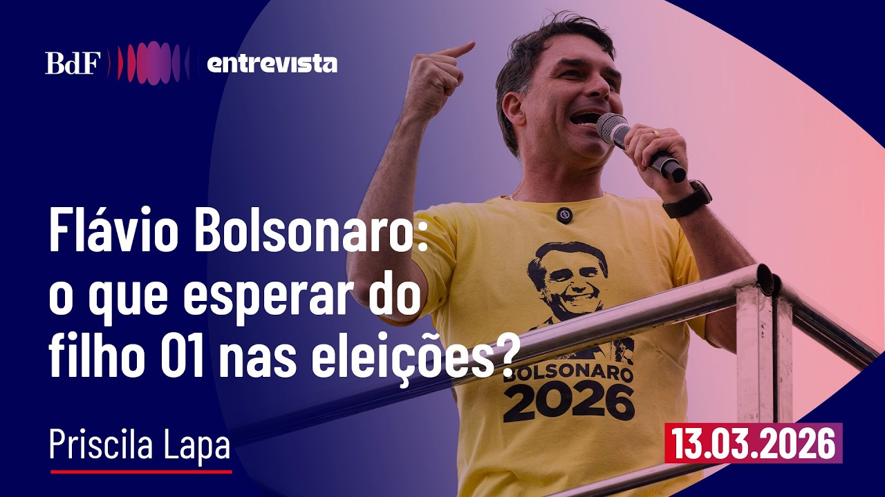 Lula x Flávio Bolsonaro: pesquisas mostram disputa acirrada | BdF Entrevista Priscila Lapa