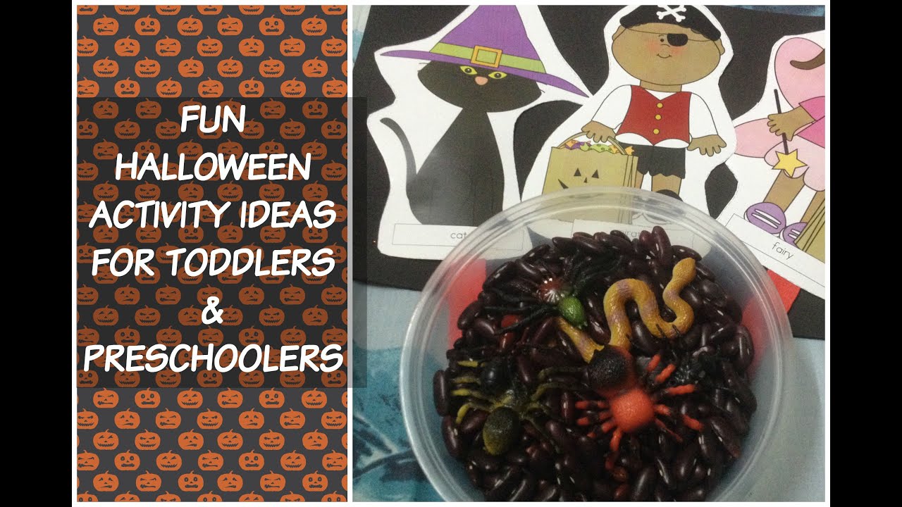 Cute and Fun Halloween activity ideas for children! (with FREE Resource list)!