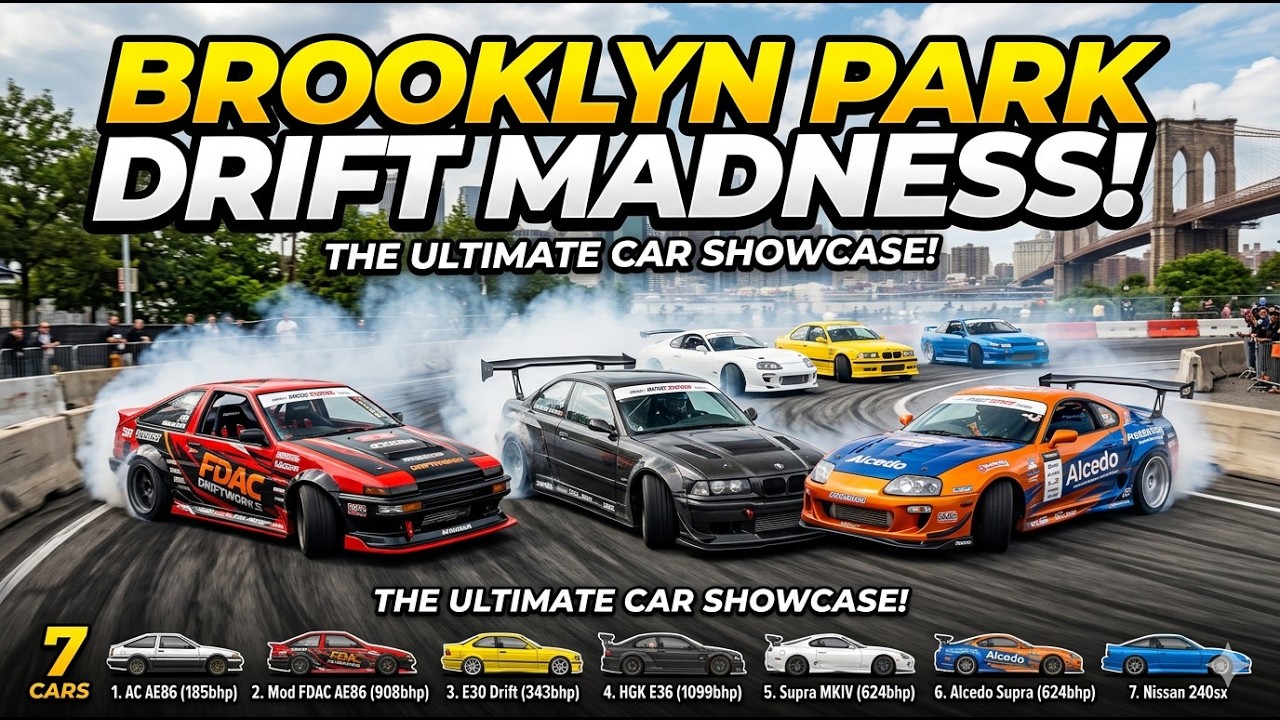Drifting Brooklyn Park with Pretty Pink Toes | 1100HP+ Car Comparison Vanilla V Mod