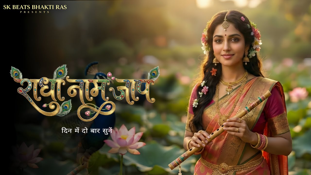Shri Radha Shri Radha Naam Jaap 1008 Baar | श्री राधा श्री राधा नाम जप | Radha Naam Dhun | Radha jap
