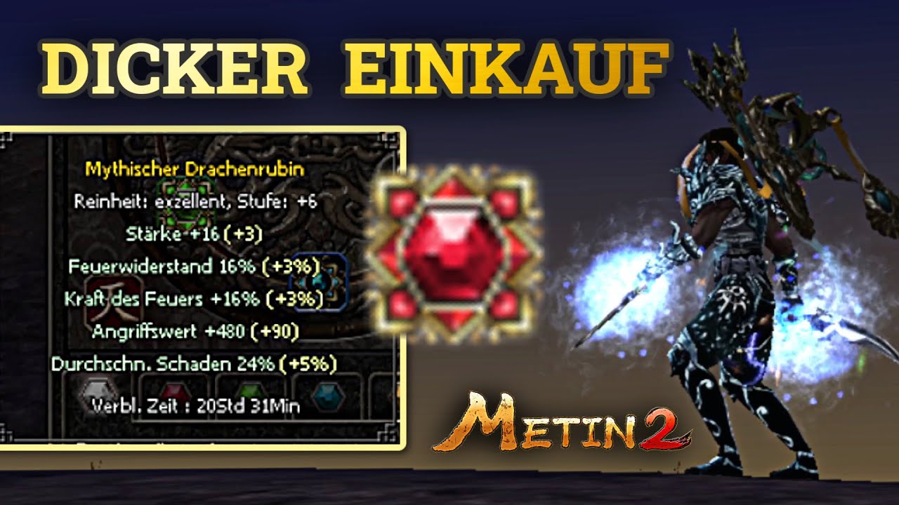 EXZE Rubin Ninja | MELEY SOLO | DMG Boost ✦  Metin2 Azrael
