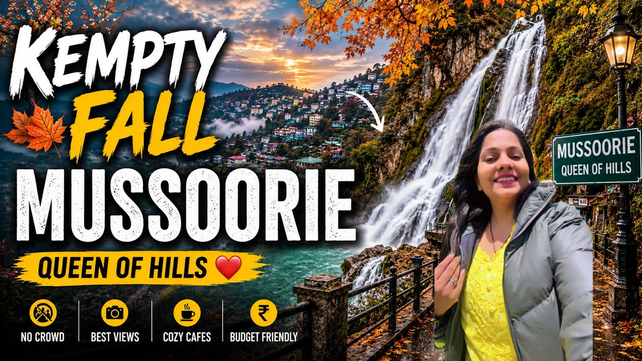 Kempty Falls Mussoorie | Mussoorie Tourist Places | Mussoorie Tour Guide | How beautiful is this ...