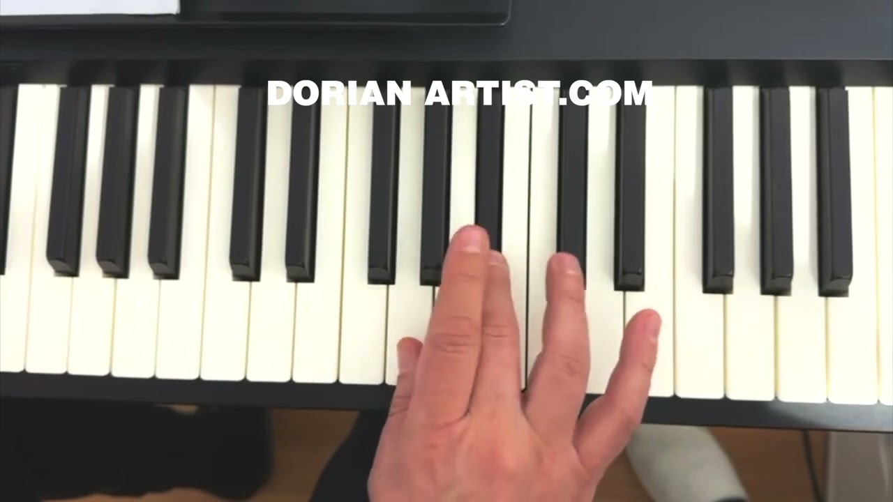 Horicica din Do major la Pian   - Tutorial