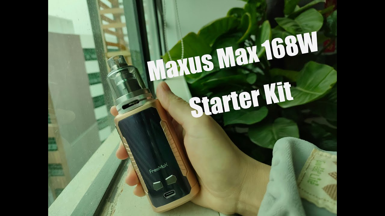 Freemax Maxus Max 168W Starter Kit Unboxing | Sourcemore